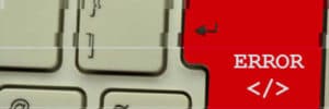 10 errores típicos en el desarrollo web