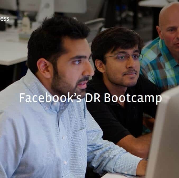 Facebook DR Bootcamp