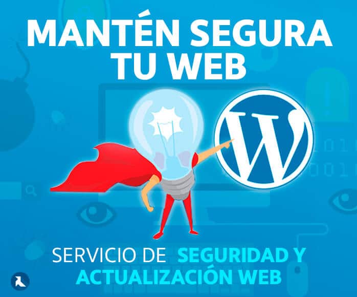 Servicio de mantenimiento, actualización y seguridad para Wordpress