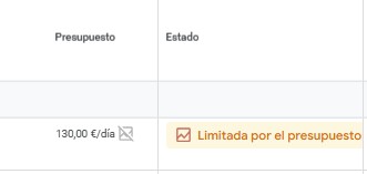 Las campañas Google Ads limitadas por presupuesto que usen ROAS objetivo o CPA objetivo pueden verse afectadas por este cambio Las campañas Google Ads limitadas por presupuesto que usen ROAS objetivo o CPA objetivo pueden verse afectadas por este cambio